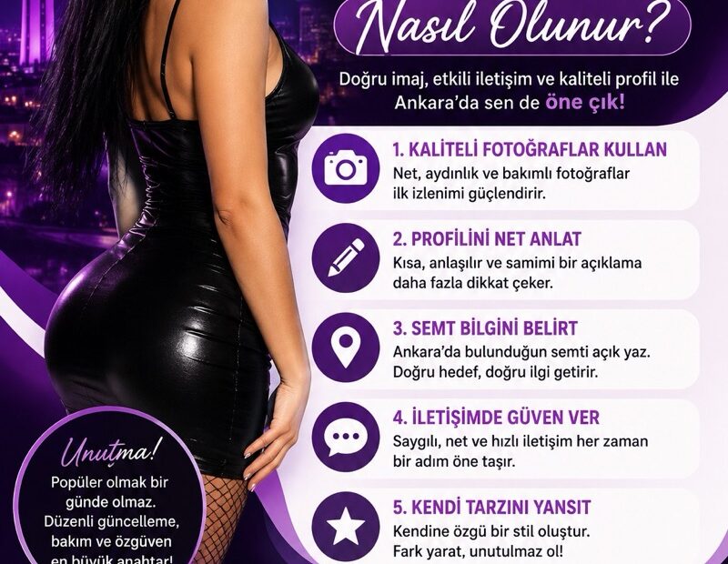 Ankara Popüler Travesti Olmanın Yolları