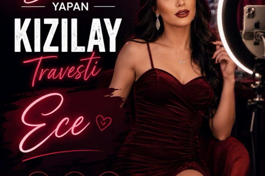 Ankara'da Sanal Show Yapan Kızılay Travesti Ece